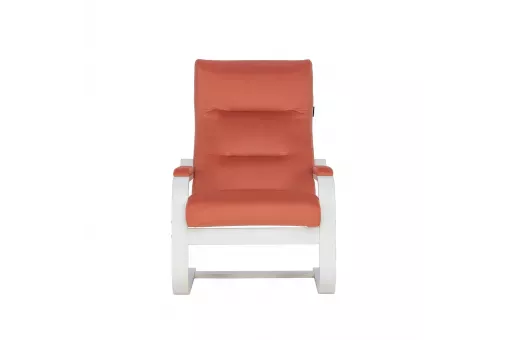 Кресло Leset Оскар  Слоновая кость V39 оранжевый