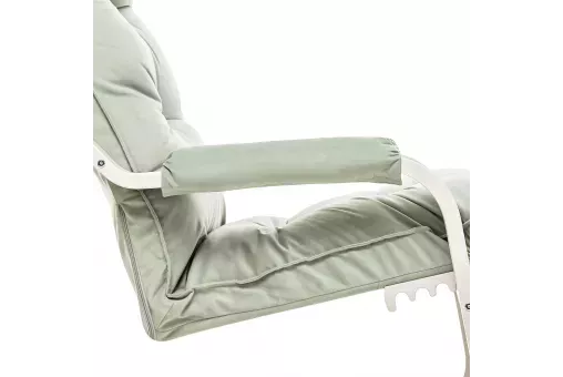 Кресло-трансформер Leset Оливер  Слоновая кость V14 бирюзовый