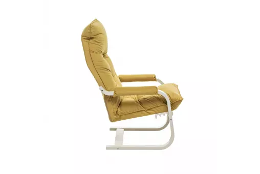 Кресло-трансформер Leset Оливер  Слоновая кость V28 желтый