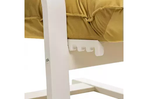 Кресло-трансформер Leset Оливер  Слоновая кость V28 желтый