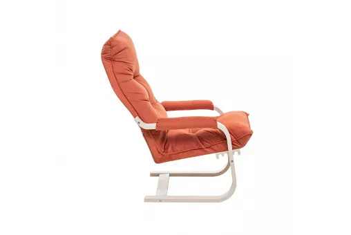 Кресло-трансформер Leset Оливер  Слоновая кость V39 оранжевый