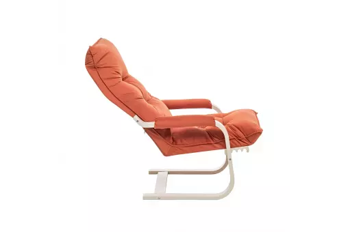 Кресло-трансформер Leset Оливер  Слоновая кость V39 оранжевый