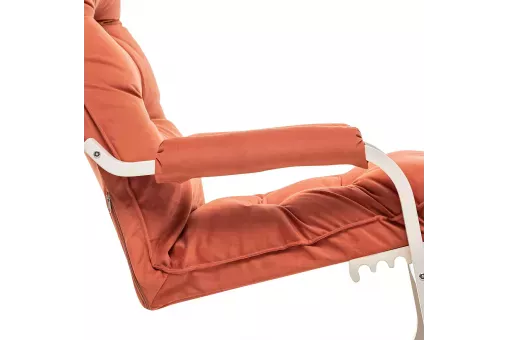 Кресло-трансформер Leset Оливер  Слоновая кость V39 оранжевый