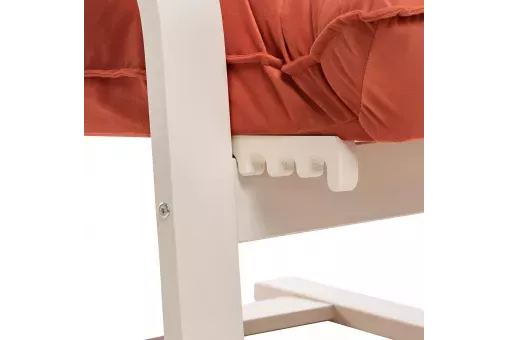 Кресло-трансформер Leset Оливер  Слоновая кость V39 оранжевый