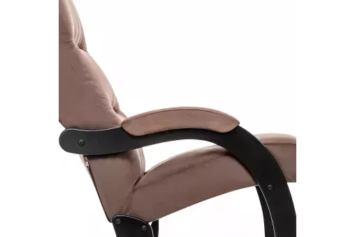 Кресло Leset Дэми  Венге V23 молочный шоколад