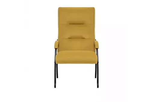 Кресло Leset Дэми  Венге V28 желтый