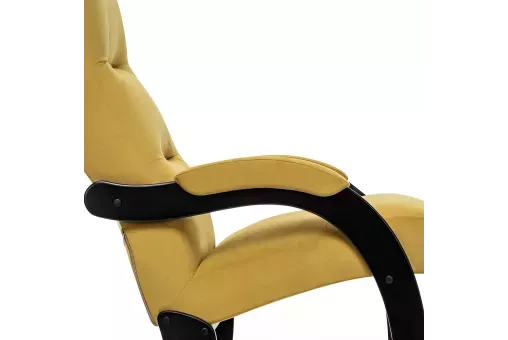 Кресло Leset Дэми  Венге V28 желтый
