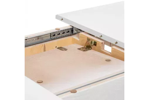 Стол раздвижной Leset Шервуд  /  белый