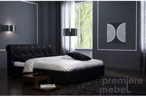Кровать Леон 1,2 с подъемным механизмом и ящиком для белья
