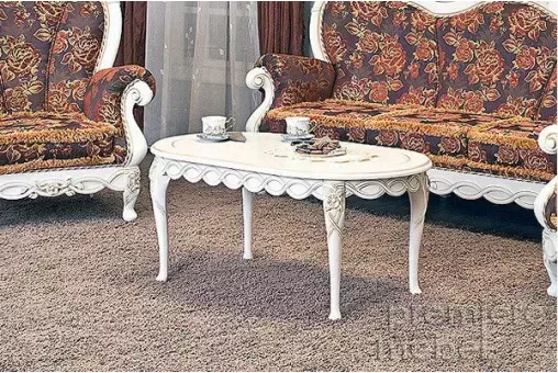 Столик журнальный (цвет: белый) - 6701