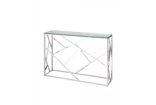 Консоль АРТ ДЕКО 115*30 серебро