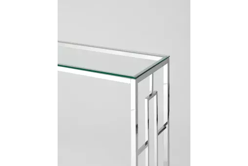Консоль БРУКЛИН 120*40 серебро