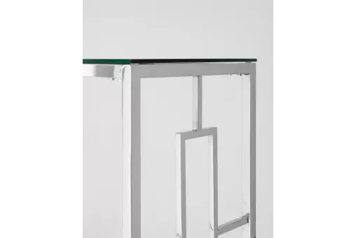 Консоль БРУКЛИН 120*40 серебро