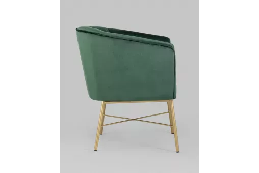Кресло Шале велюр зеленый