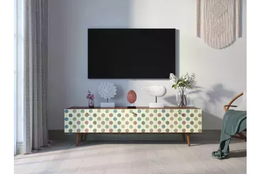 Комод Berber с ящиками низкий под TV  /  447