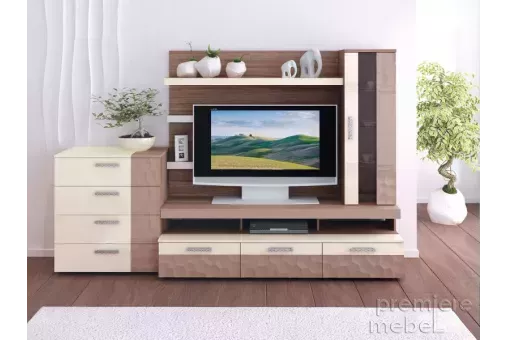 Модульная гостиная Мокко 5 (2,6 м)