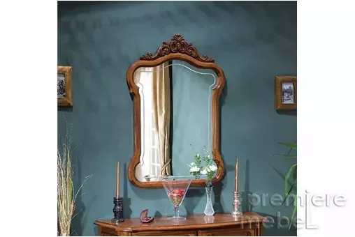 Зеркало для консоли (мореный орех)