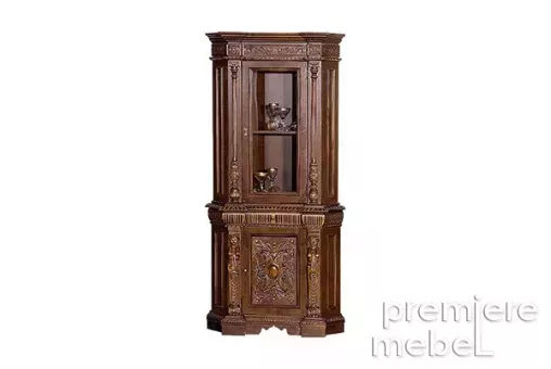 Буфет с витриной угловой