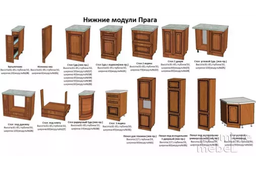 Кухня Прага (Кубань-Мебель)