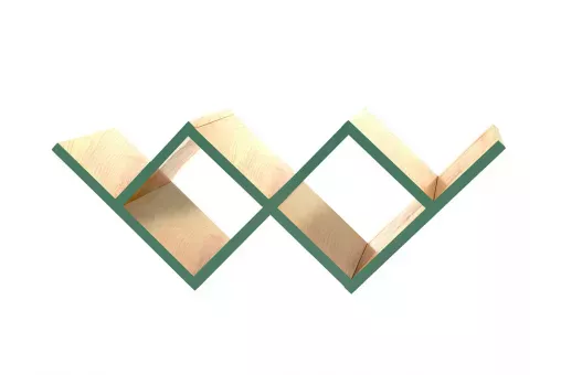 Книжная полка Woo Shelf  /  321