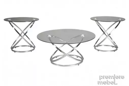 Набор столов HOLLYNYX  (журнальный и 2 приставных)