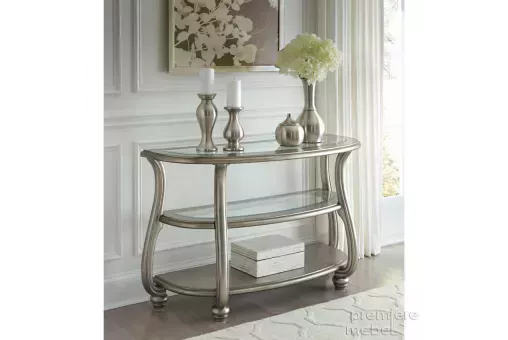 Консоль CORALAYNE  SILVER FINISH