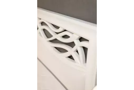 Джулия Кровать двуспальная 1600 с подъёмным механизмом (Белый)