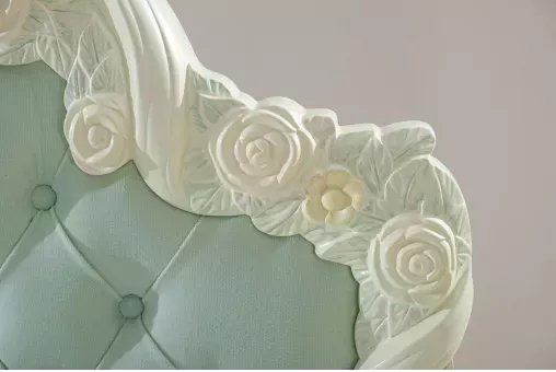 Модульная спальня Луиза (Алебастр / Мятный)