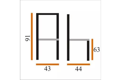 Барный табурет ЕЛЕНА-3 Th т.ор / 114 ВС / 305 <>