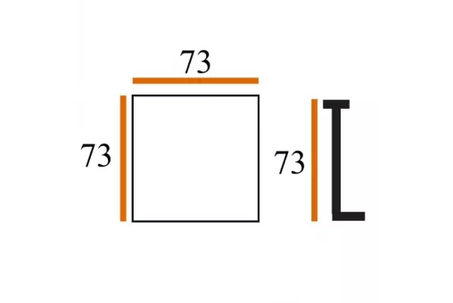 Подстолье ПЕНТА 73х73 т.ор ВС / 442