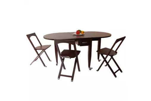 Cтол ГАВАНА-2 35х90 / 163 шелк.камень / бел ВС / 419