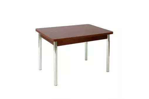 Столешница ПАРИЖ 60х90 / 150 т.вен ВС / 401 + Ноги ТИП-СТ d40 сат ВС / 401