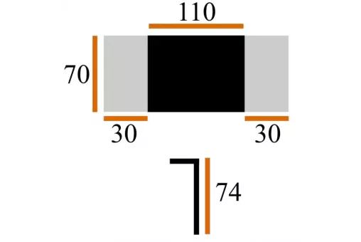 Стол Париж-СТГ 70х110 / 170 венге / сатин