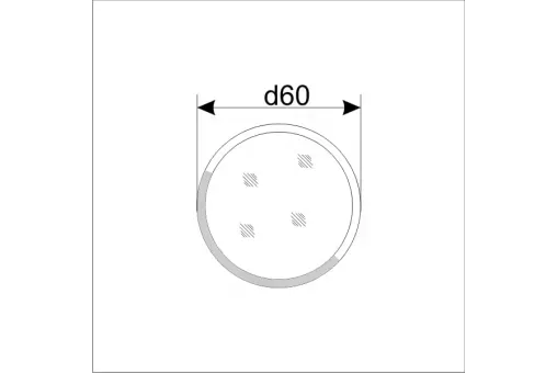 Столешница WERZ d60 casc+font Cl.