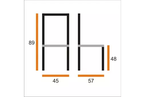 Стул ГАБИ муар.чер / 3VELU32 ВС / 152