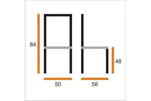 Стул ОДРИ муар.чер / 3VELU08 ВС / 163