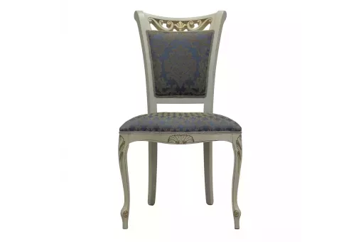 Стул SERENA сл.кость+кор.пат+gold leaf / 4106+5116+16 GC / 731