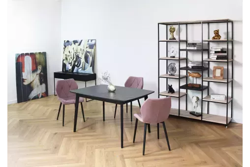 Стул СТЕЛЛА муар.графит / 3VELU32 ВС / 124