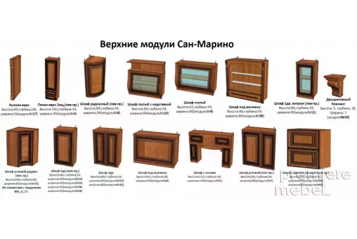 Кухня Сан-Марино (Кубань-Мебель)
