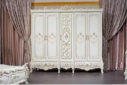 Шкаф 5-ств Шанель крем