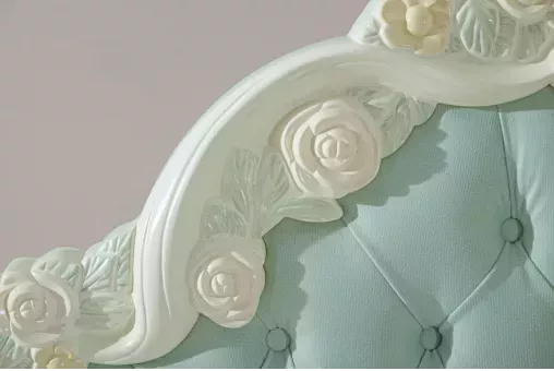 Модульная детская Луиза (Алебастр / Мятный)