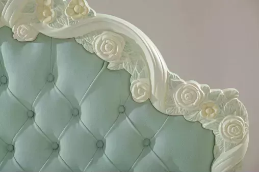 Модульная детская Луиза (Алебастр / Мятный)