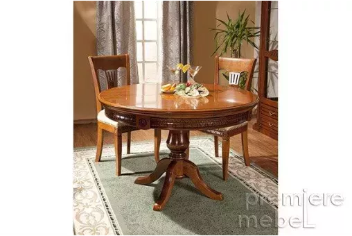 Стол круглый (мореный орех)
