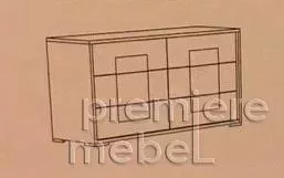Комод 6 ящиков Л34.2