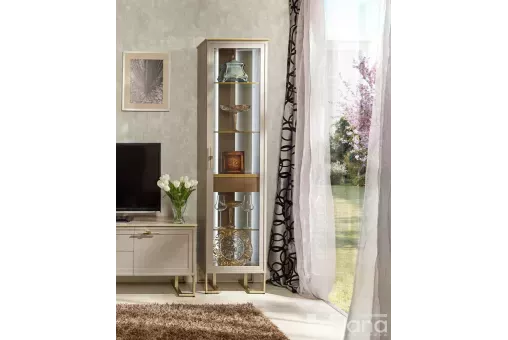 Витрина Palmari P1360 без зеркала на металлических опорах