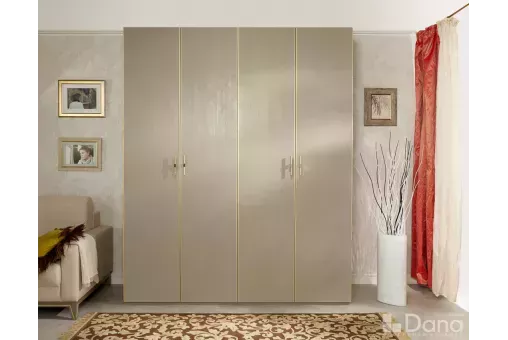 Шкаф 4 дв. Palmari P1630 с алюминиевым профилем