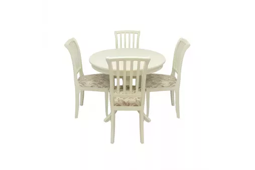 Набор мебели для кухни Leset Луизиана 1Р + Остин Слоновая кость Шенилл 017А