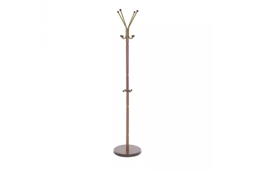 Вешалка напольная Leset Галант-1  Орех 