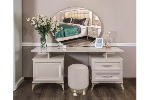 Зеркало Нонна ППУ мокко глянец