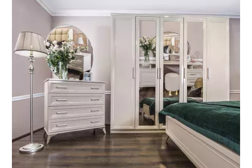 Зеркало Нонна ППУ мокко глянец